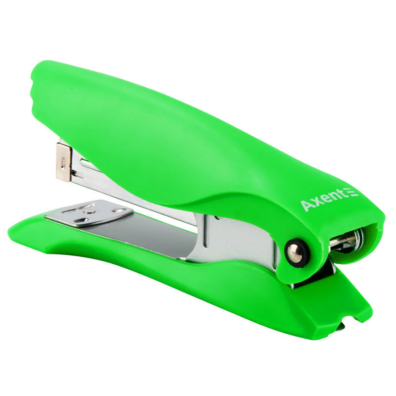 Степлер 24/6 Ultra, 25л., глубина 60мм., пластик., салат. Axent - фото 6