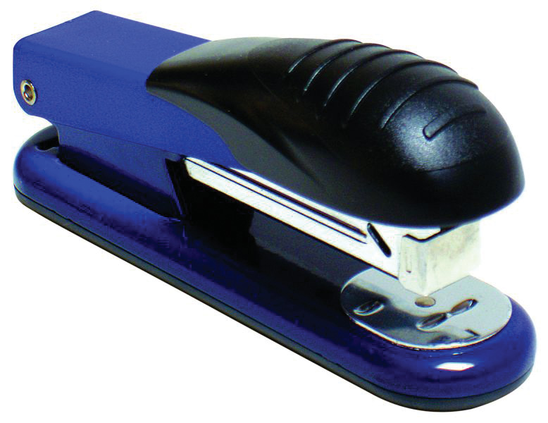 Степлер 24/6, 30л., метал., син. Scholz - фото 1