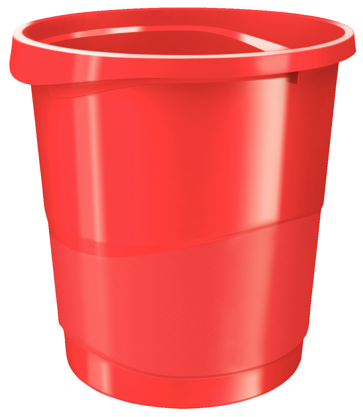 Корзина для паперів 14л. пластикова, черв. Esselte - фото 2