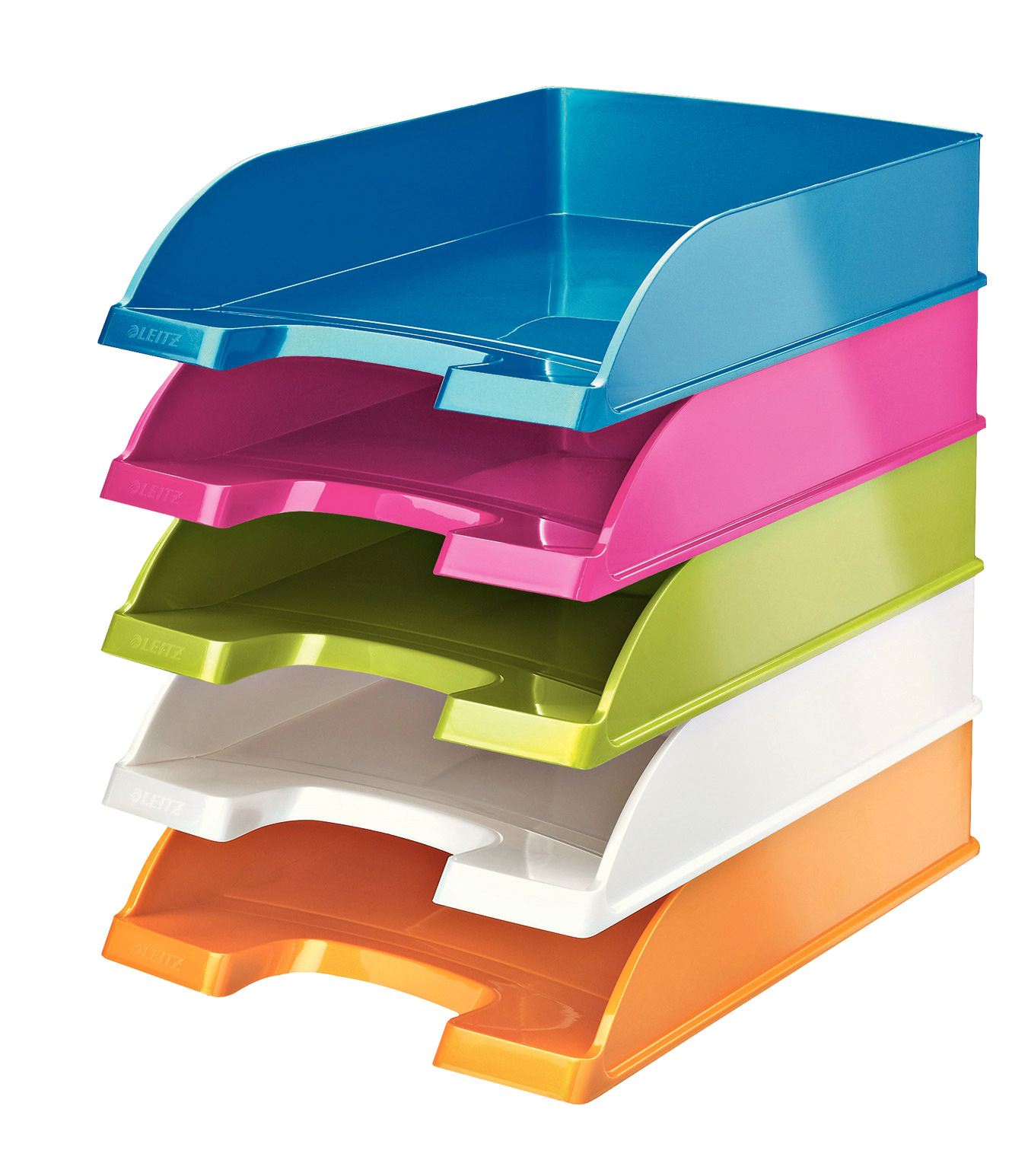 Лоток горизонтальний Wow, метал., бірюз. LEITZ - фото 4