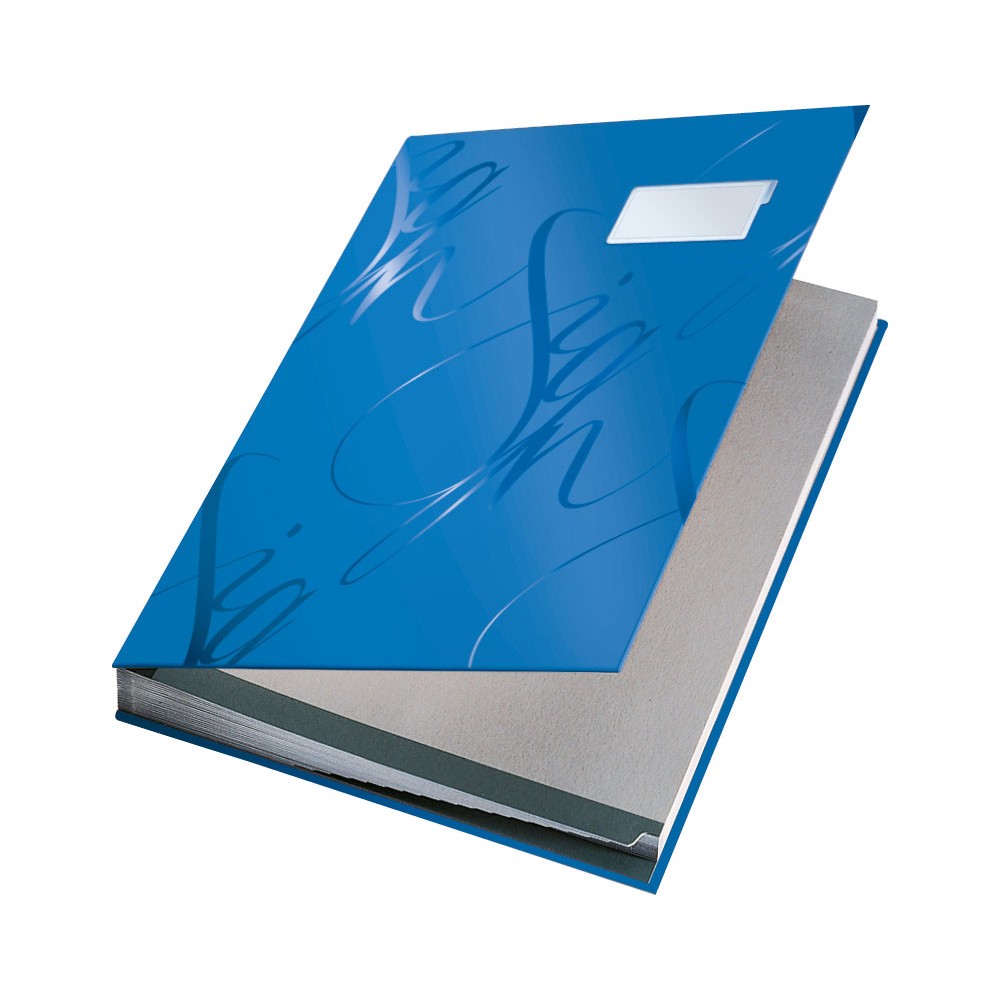 Папка К подписи А4 Soft skin, син. LEITZ - фото 1