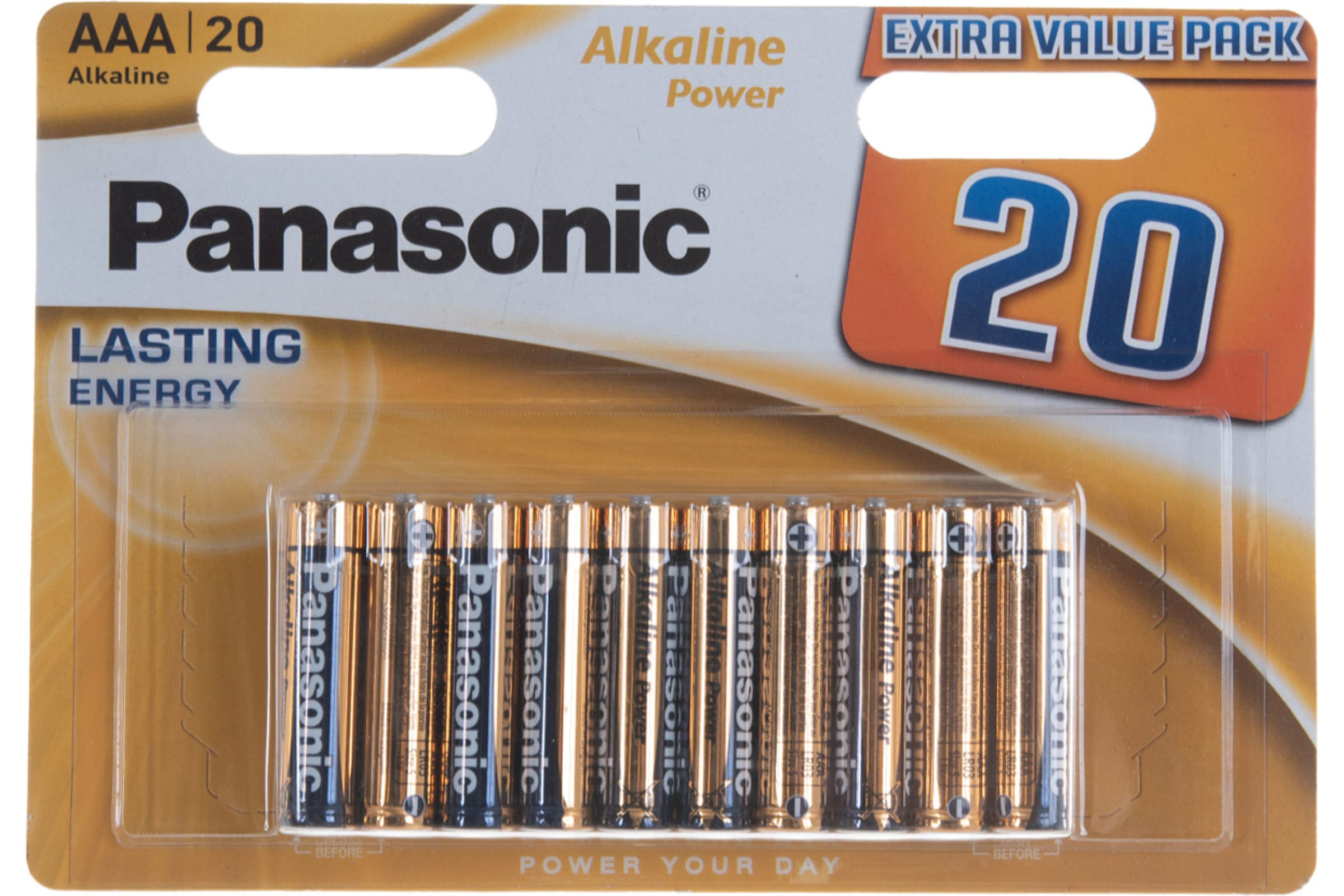 Батарейка LR03 (AAA) Alkaline Power, 20шт./уп. Panasonic - фото 2