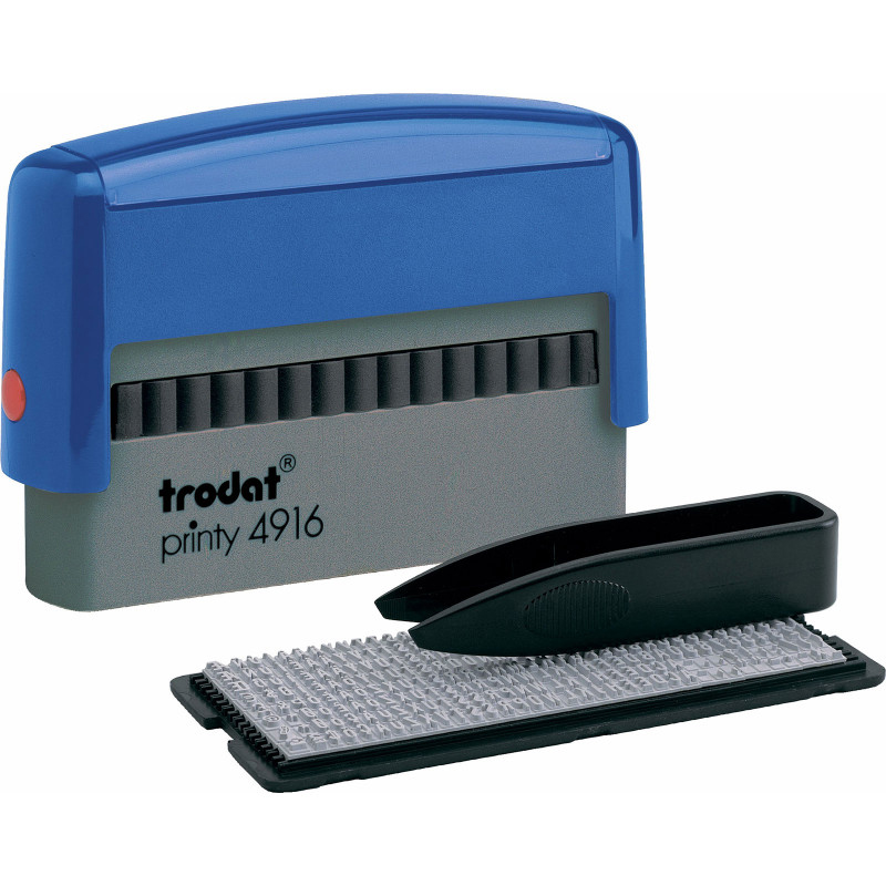 Штамп самонаборный 2-х строчный 4916 Trodat - фото 4