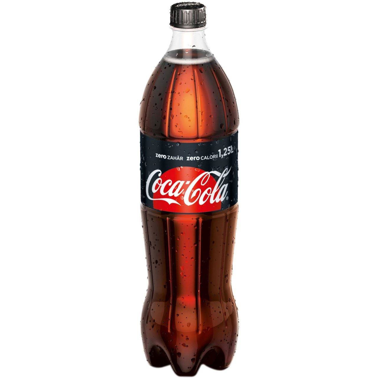 Напій Coca-Cola Zero, 1,25л., 6шт./уп., пластикова пляшка Coca-Cola — фото 2