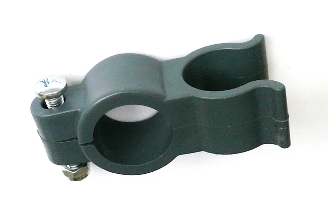 Тримач швабри, пластик, сірий Uctem - фото 1