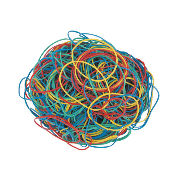Гумки для грошей d=60мм., 50г., колір асорті Axent Delta - фото 2