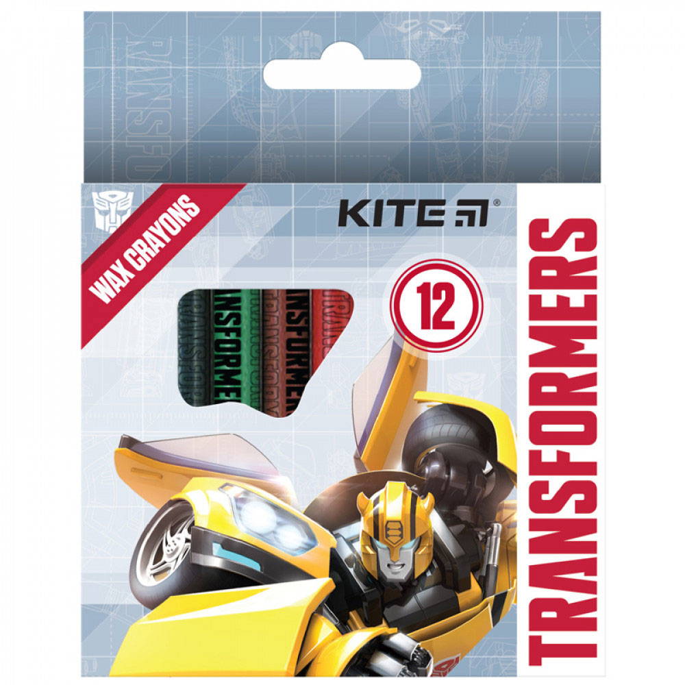 Олівці воскові 12кол. 