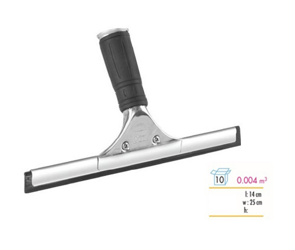 Збирач води для миття скла СР 25см., метал/гума Uctem - фото 2