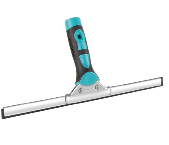 Скребок, собиратель воды для мытья стёкол ХР 35см., металл/резина, ассорт. Uctem - фото 3