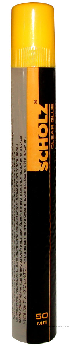 Клей силикатный, с губкой, 50г., карандаш Scholz - фото 4