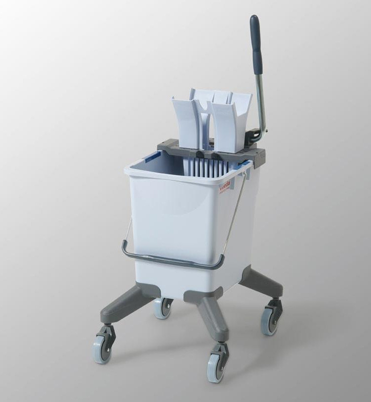 Тележка для уборки на 1 ведро, 15л. Ультра Спид + держатель мопов Vileda Professional - фото 2