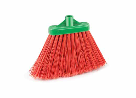 Щетка тротуарная синтетическая, ширина 32см, высота щетины 18см., мягкая, без ручки, красн. Uctem - фото 2
