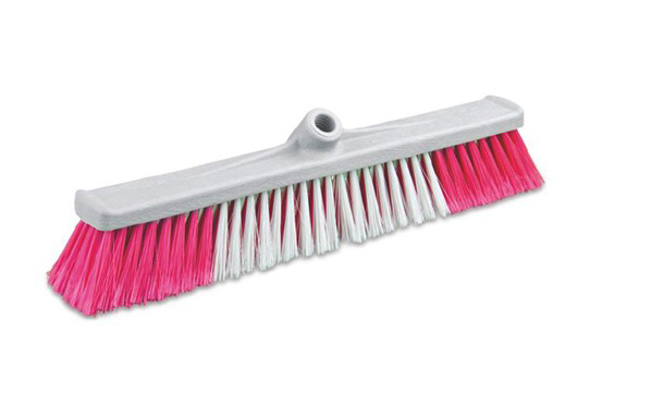 Щетка тротуарная синтетическая, ширина 60см, высота щетины 14см., мягкая, без ручки Uctem - фото 1