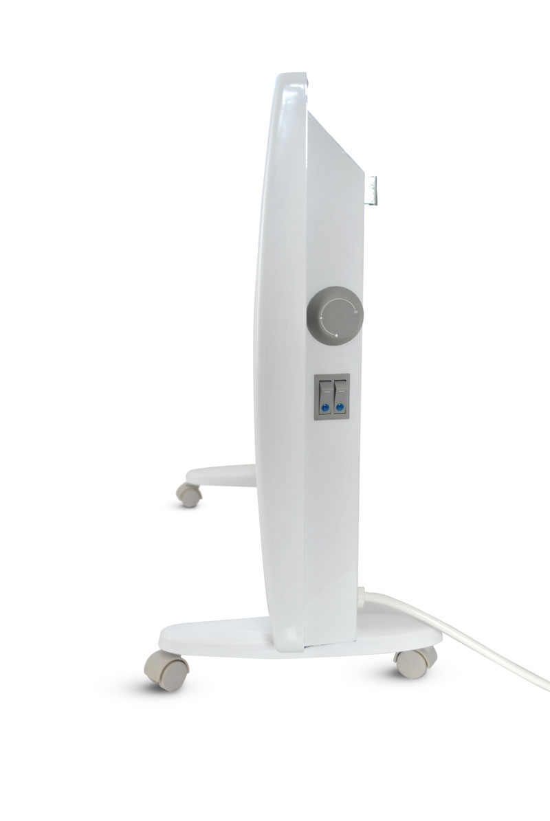 Обігрівач конвекторний UFO MCH-15, 1,5кВт., мех. термостат, кріпл. на стіну, підст. на колесах, біл. UFO - фото 2