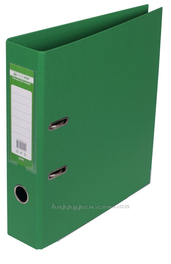 Реєстратор 7см. А4 (PP двостороннє покриття) ELITE, зелен. - фото 1