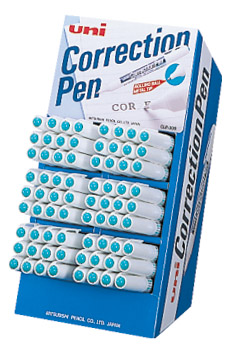 Коректор-ручка металевий корегуючий вузол, 8мл. Uni - фото 1