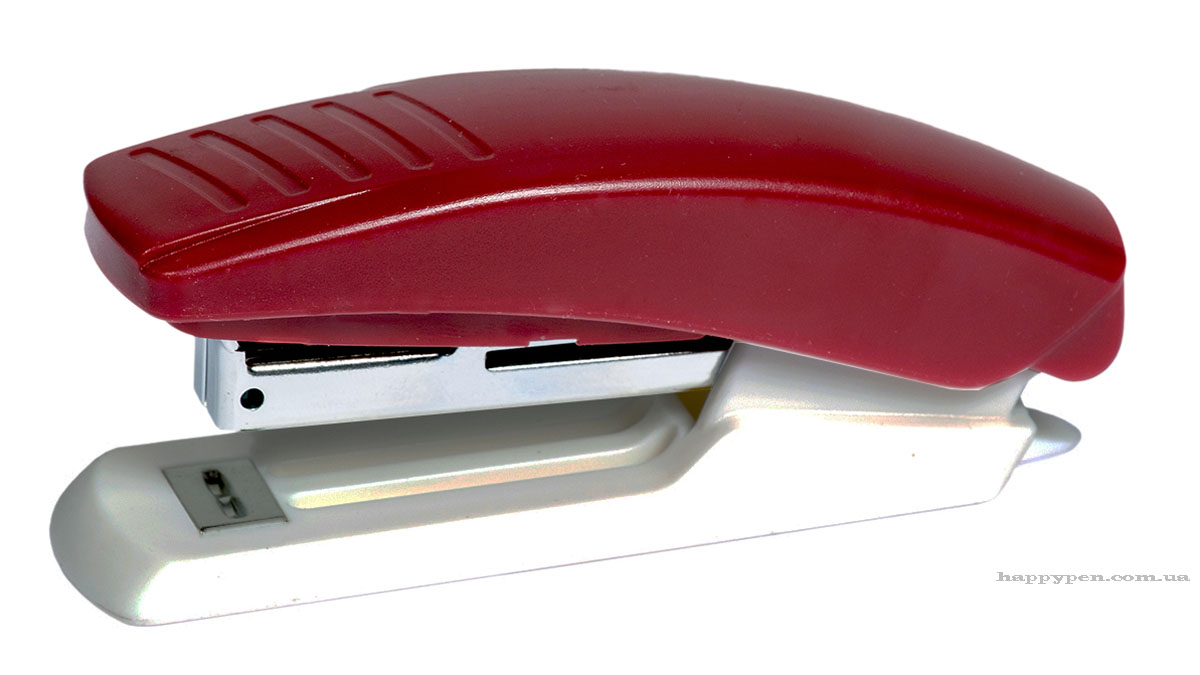 Степлер №10 10арк., сер-черв. NORMA - фото 1