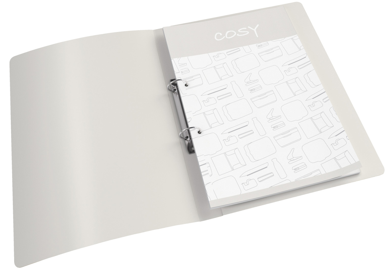 Папка А4, 25мм., 2кольца, Leitz Cosy, син. LEITZ - фото 4