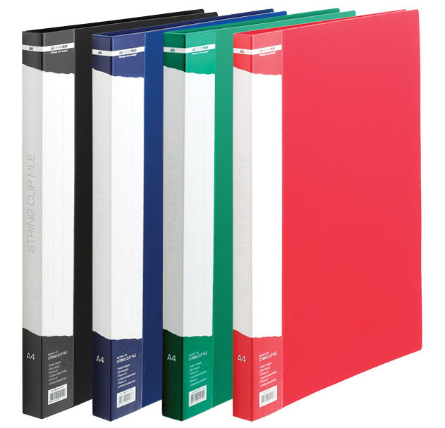 Папка з швидкозшивачем і бічним карманом, пластикова, 18мм., зелен. BuroMax - фото 2