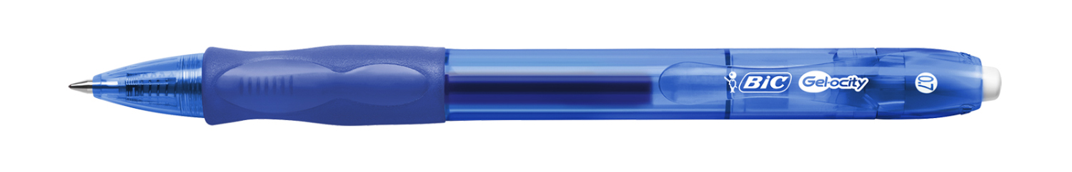 Гельова ручка Gel-Ocity Original, 0,7мм., корпус син., ст. син. Bic - фото 4