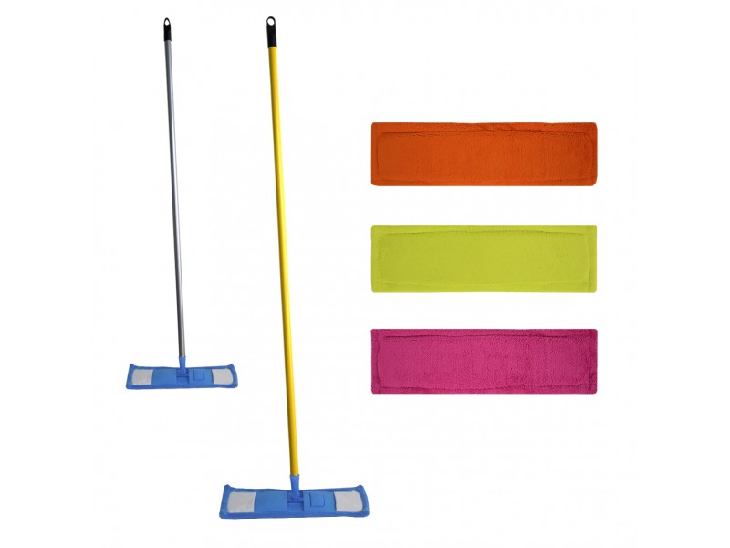 Швабра для миття підлоги, 110см., + насадка мікрофібра, 44*13см.. Мій Дім - фото 1