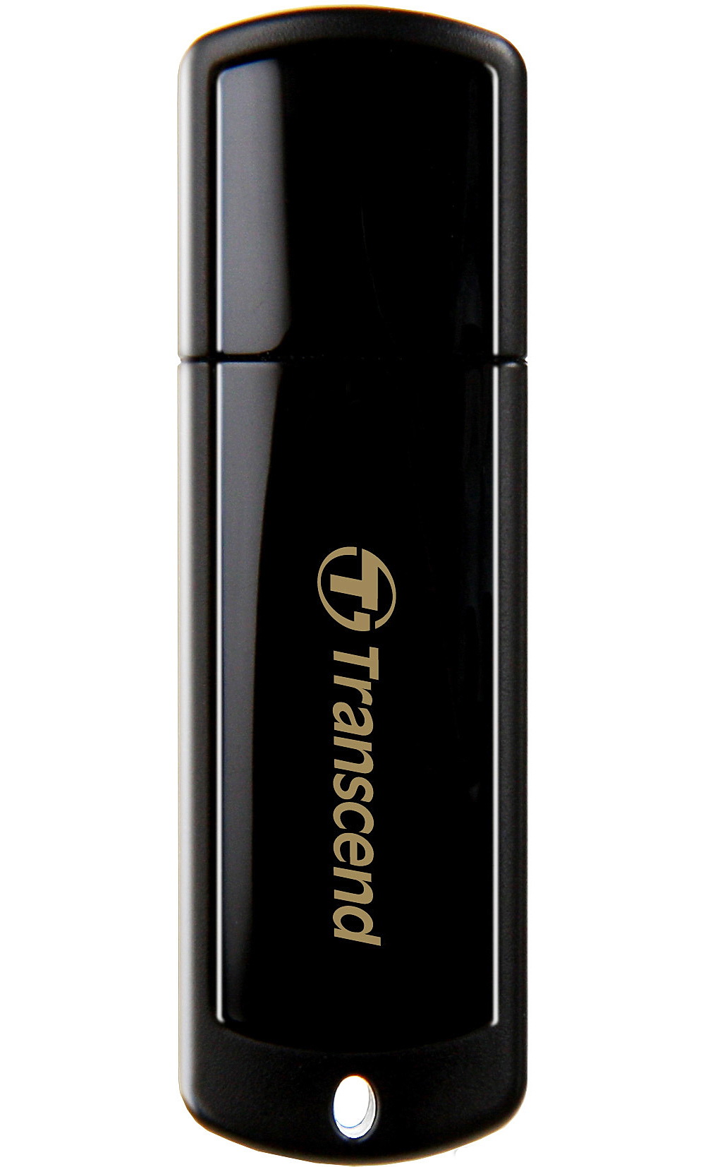 Флеш-память USB 2.0 Flash Drive 32Gb JetFlash 350 моноблок, пластик, корпус черн. TRANSCEND - фото 1