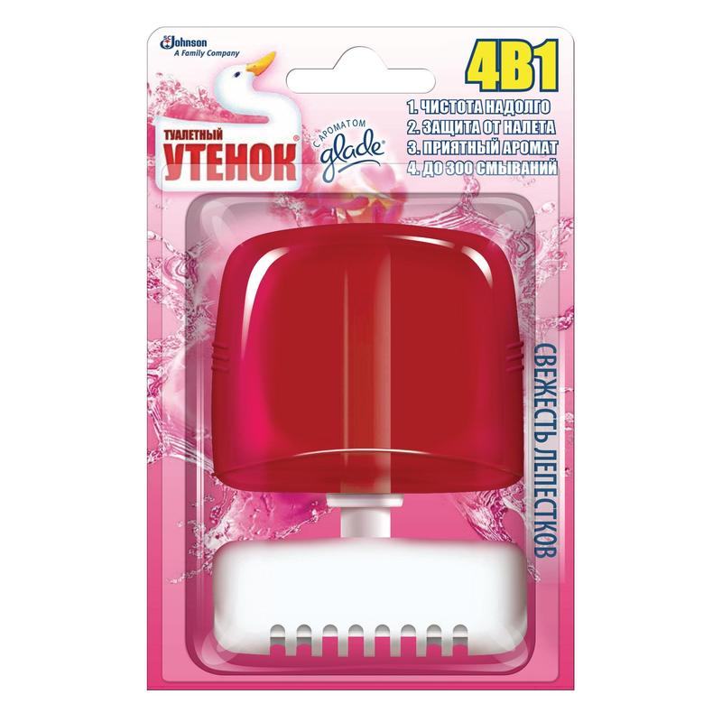 Освежитель для туалетов подвесной Свежесть лепесков Утенок - фото 2