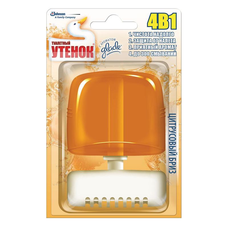 Освіжувач для туалетів підвісний Цитрусовий бриз Каченя - фото 2