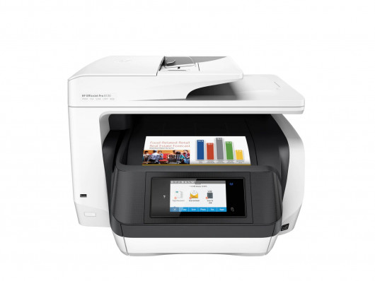 Багато функціональний пристрій, формат А4, кольоровий струменевий друк, HP OfficeJet Pro 8720 з Wi-F HP - фото 1