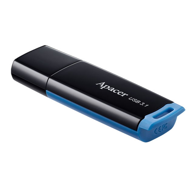 Флеш-пам'ять USB 3.1 Flash Drive 32Gb JetFlesh AH359 моноблок, пластик, корпус чорно-син. APACER - фото 2