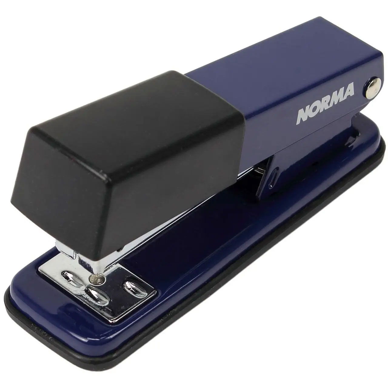 Степлер 24/6, 20арк., металевий, син. NORMA - фото 1