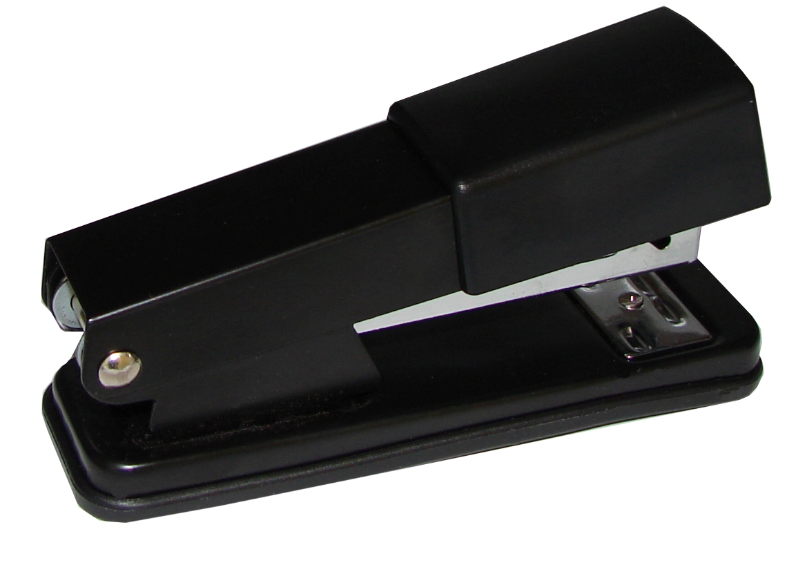 Степлер 24/6, 20арк., металевий, чорн. NORMA - фото 2