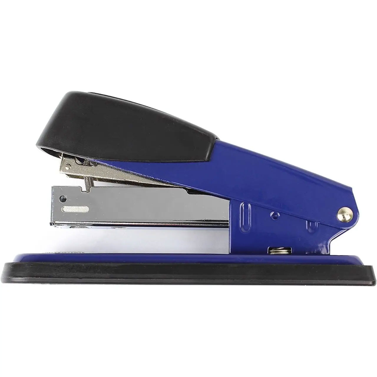 Степлер 24/6, 20л., металлический, син. NORMA - фото 2