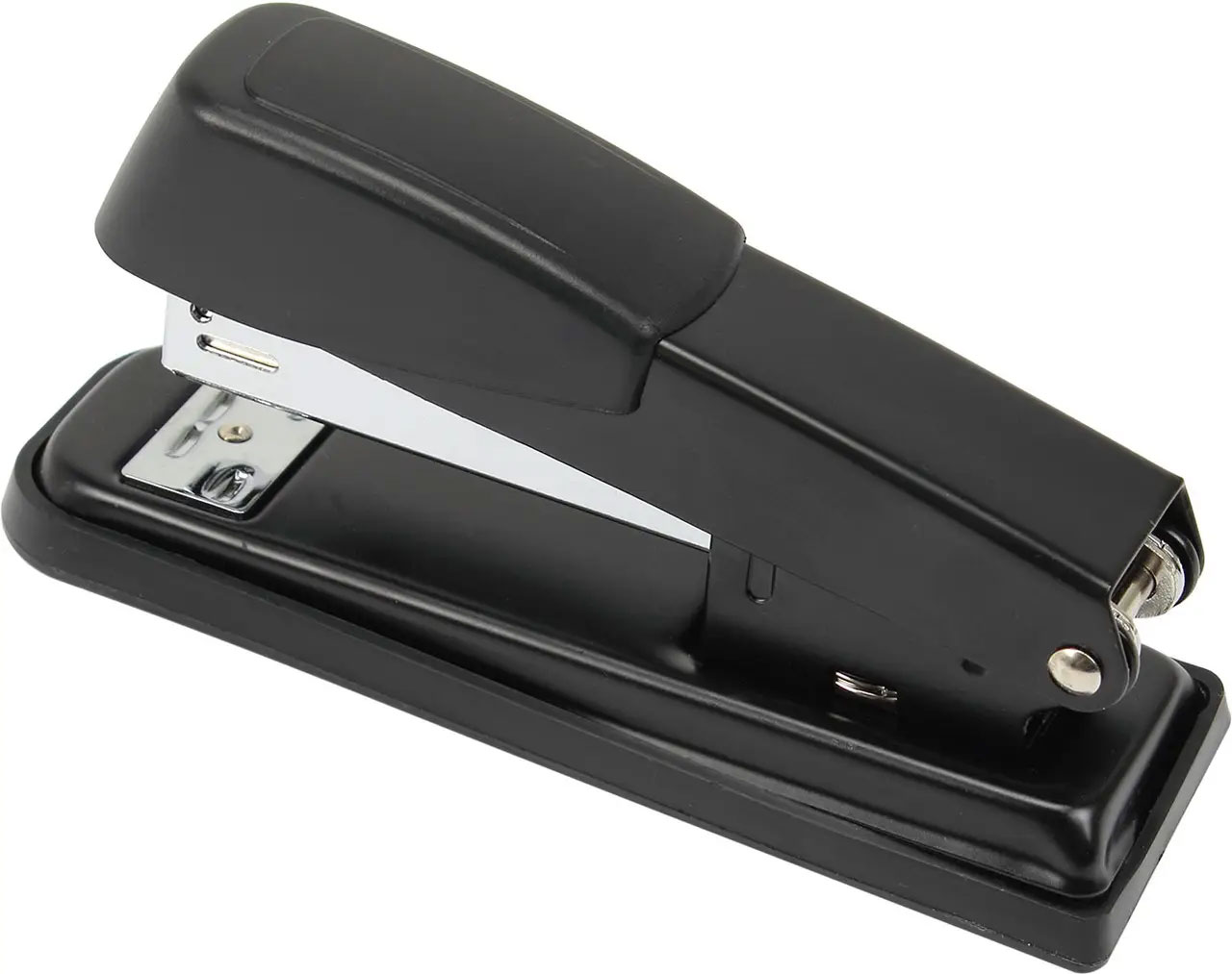 Степлер 24/6, 20л., металлический, черн. NORMA - фото 1