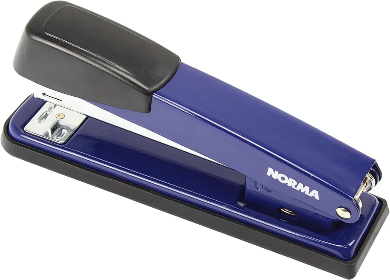 Степлер 24/6, 20л., металлический, син. NORMA - фото 1