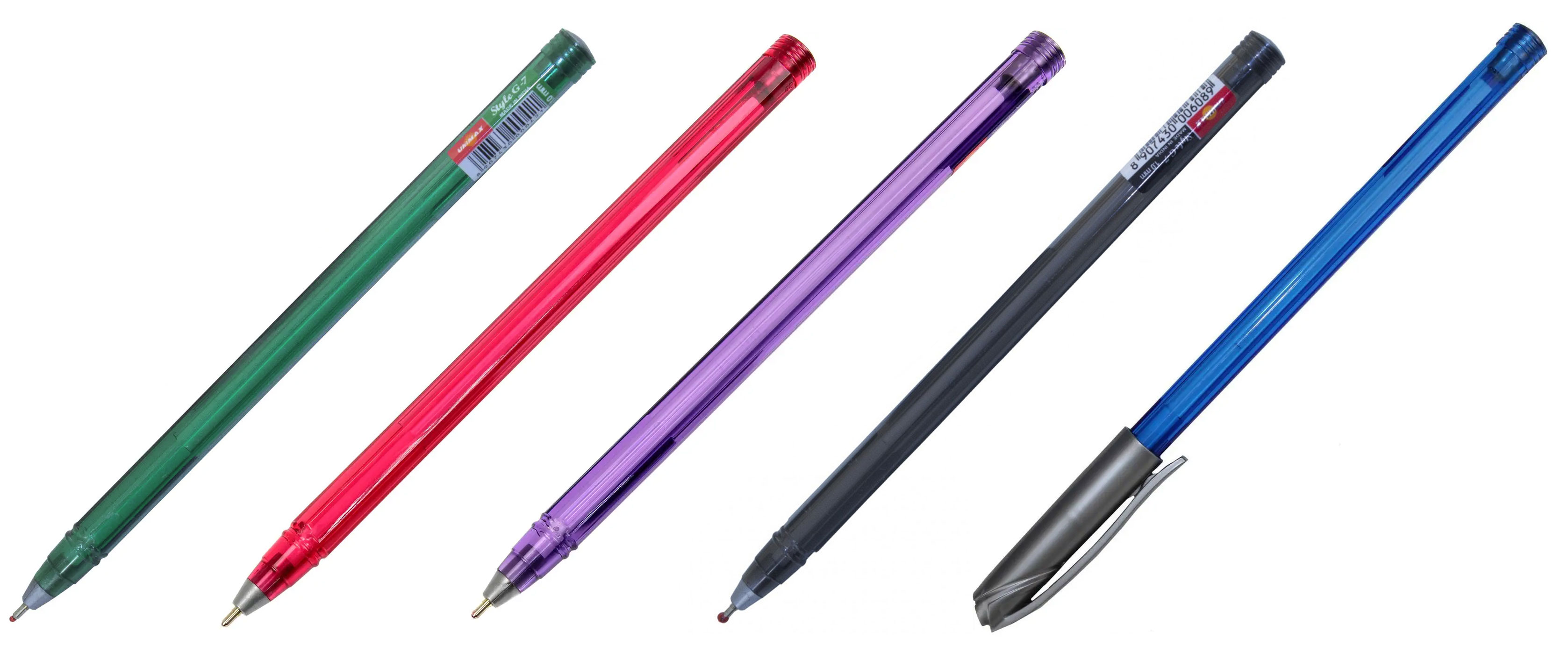 Ручка масляная Style G7-3, 1,0мм., стержень син. Unimax - фото 5