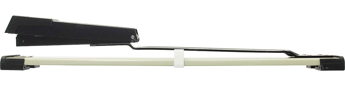 Степлер 24/6 - 26/6, 20арк., плече 31,7см. (05900), чорн. KW-Trio - фото 3