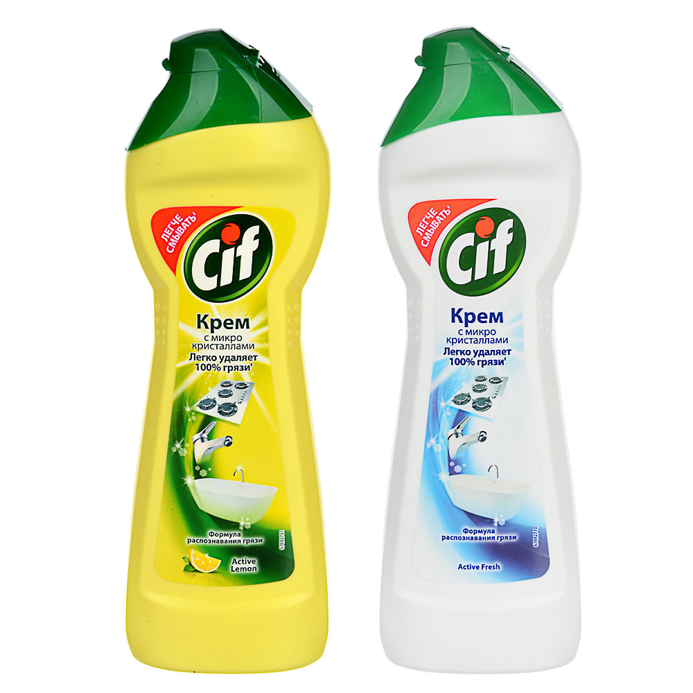 Чистячий крем, 250мл., актив фреш CIF - фото 4