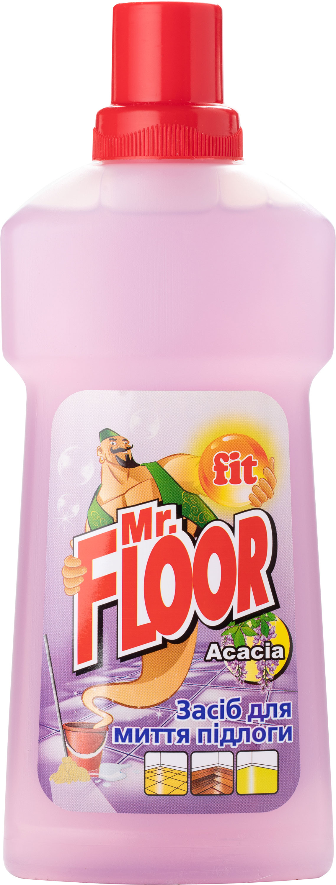 Засіб для миття підлоги, 500мл. Акація Fit - фото 1