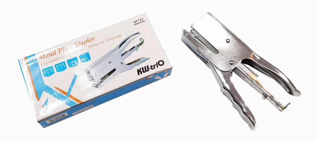 Степлер-плаер 24/6, 26/6 до 20лист., 24/8, 26/8 до 40лист. глубина захвата 55мм. (05742) KW-Trio - фото 2