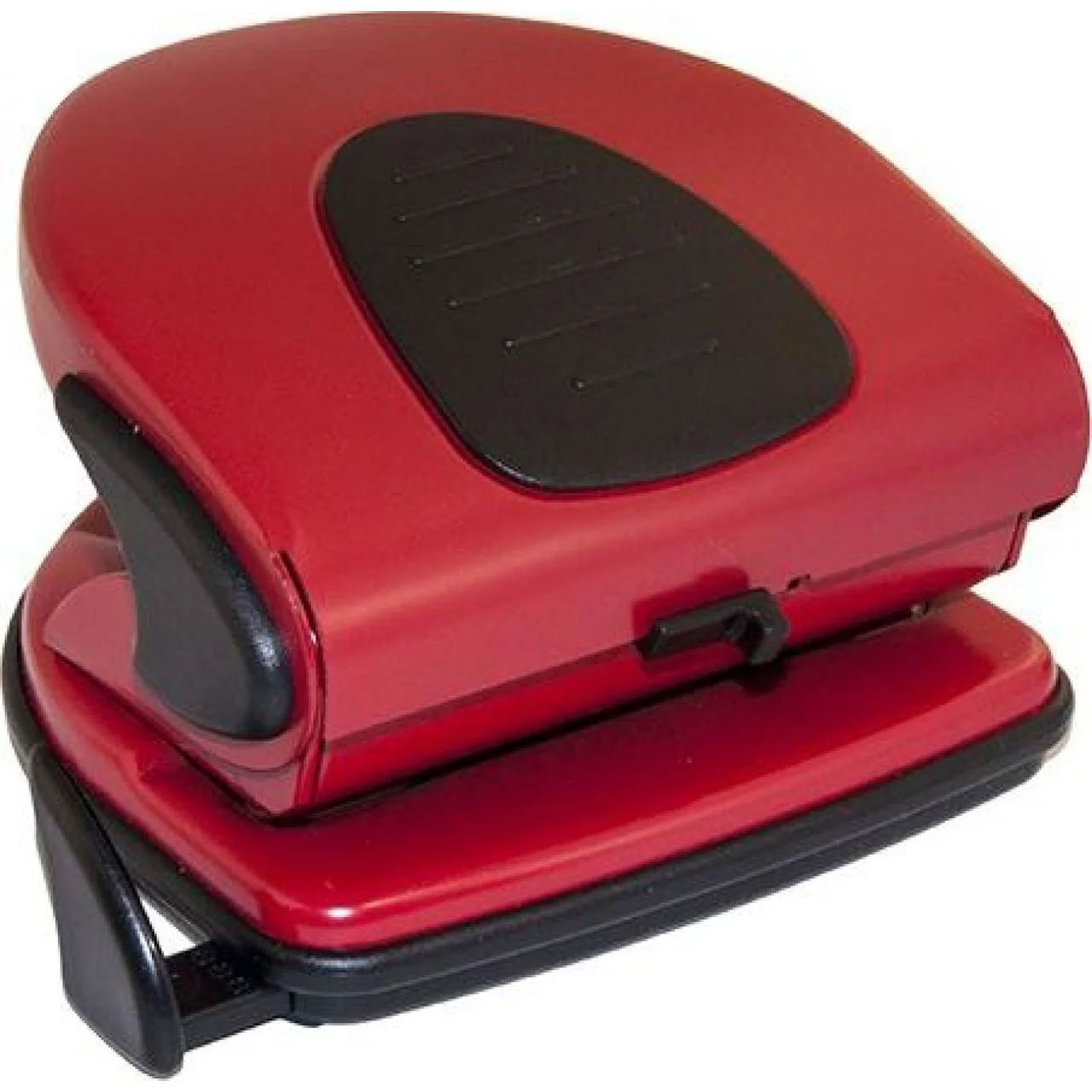 Дырокол на 2 отверстия, до 30 листов (4314), металлический, красн. Scholz - фото 3