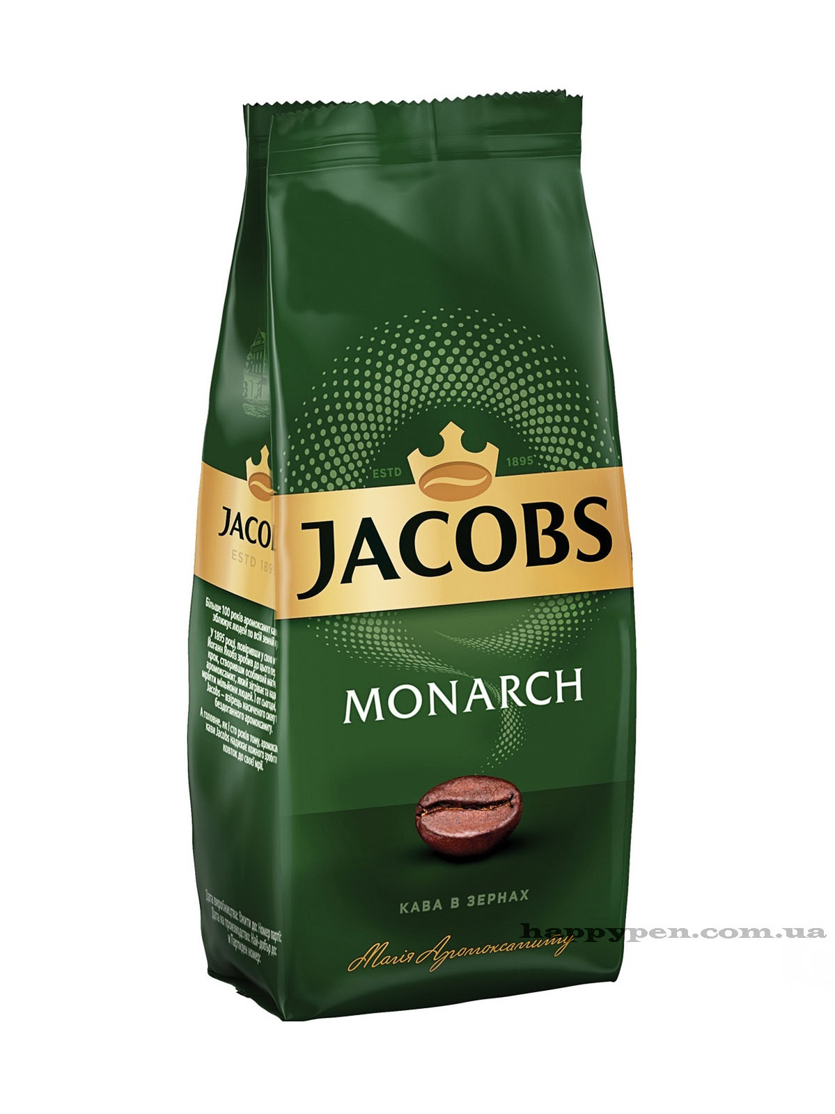Кофе в зернах Jacobs Monarch, 250г., купаж арабика/робуста (4820187042275) Jacobs - фото 1