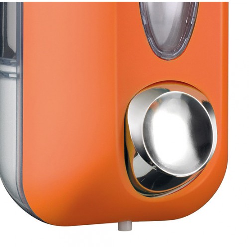 Диспенсер для рідкого мила наливний, 550мл. COLORED, пластик,  помар. Mar Plast - фото 2