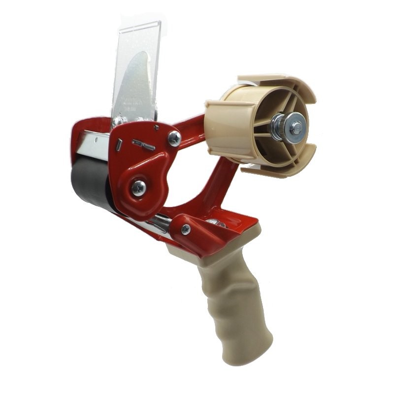 Пистолет-диспенсер для упаковочного скотча, макс. шириной до 5см. и длиной до 200м., выдвижное лезв. Китай - фото 1