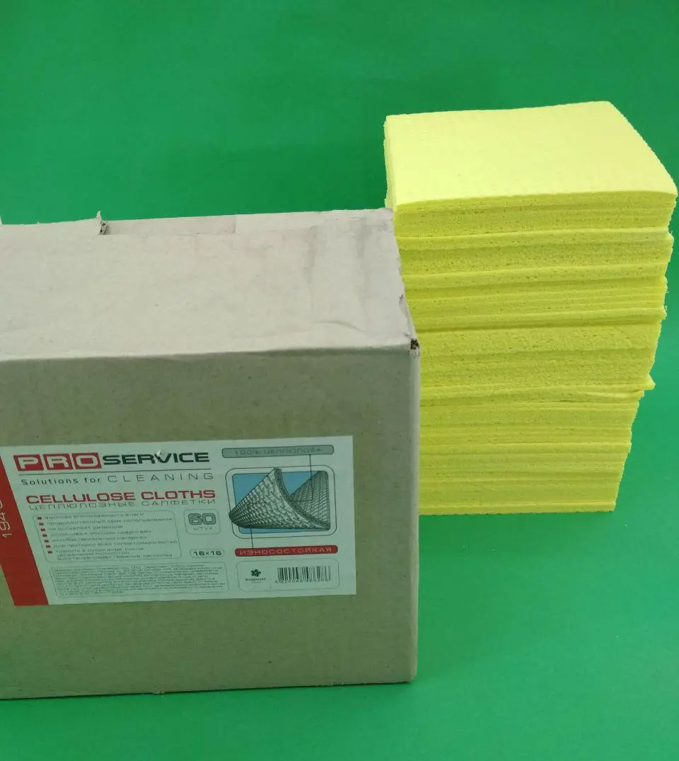 Серветки целюлозні вологопоглинаючі OPTIMUM 15,5*15,5см., 60шт/уп. PROservice - фото 2