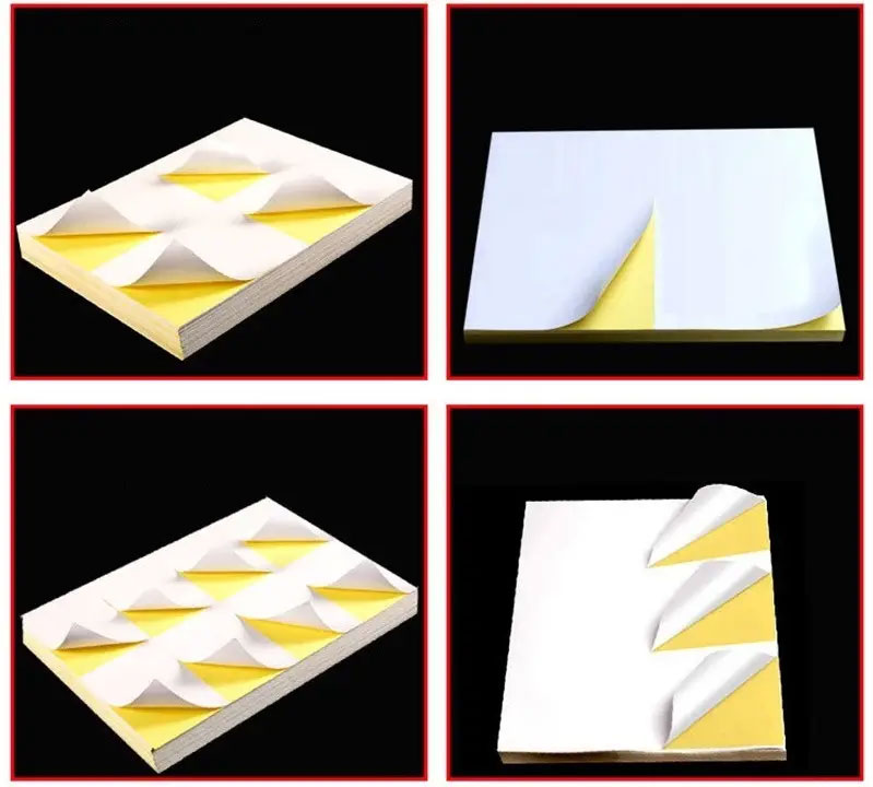 Наклейки (6) 105X98мм., 100арк/уп., прямокутні краї (підходять для Нова Пошта) Україна - фото 3