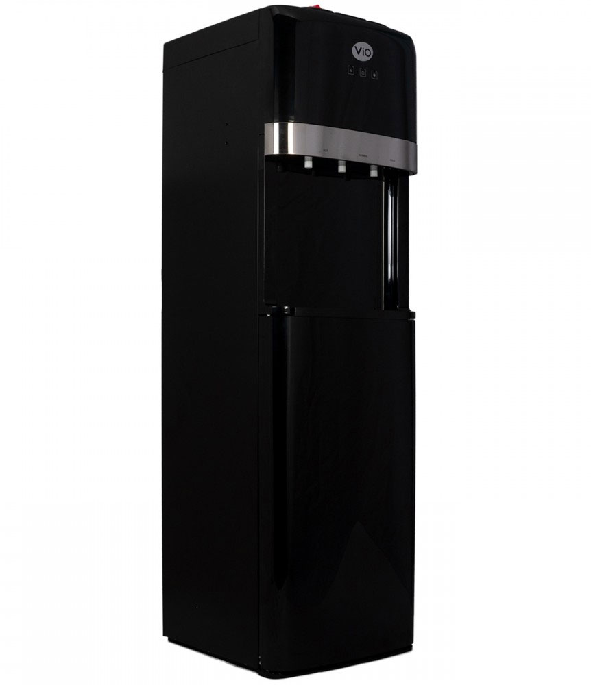 Кулер для воды напольный VIO X601-FCB Black компрессорное охлаждение с нижней загрузкой, черн. ViO - фото 1