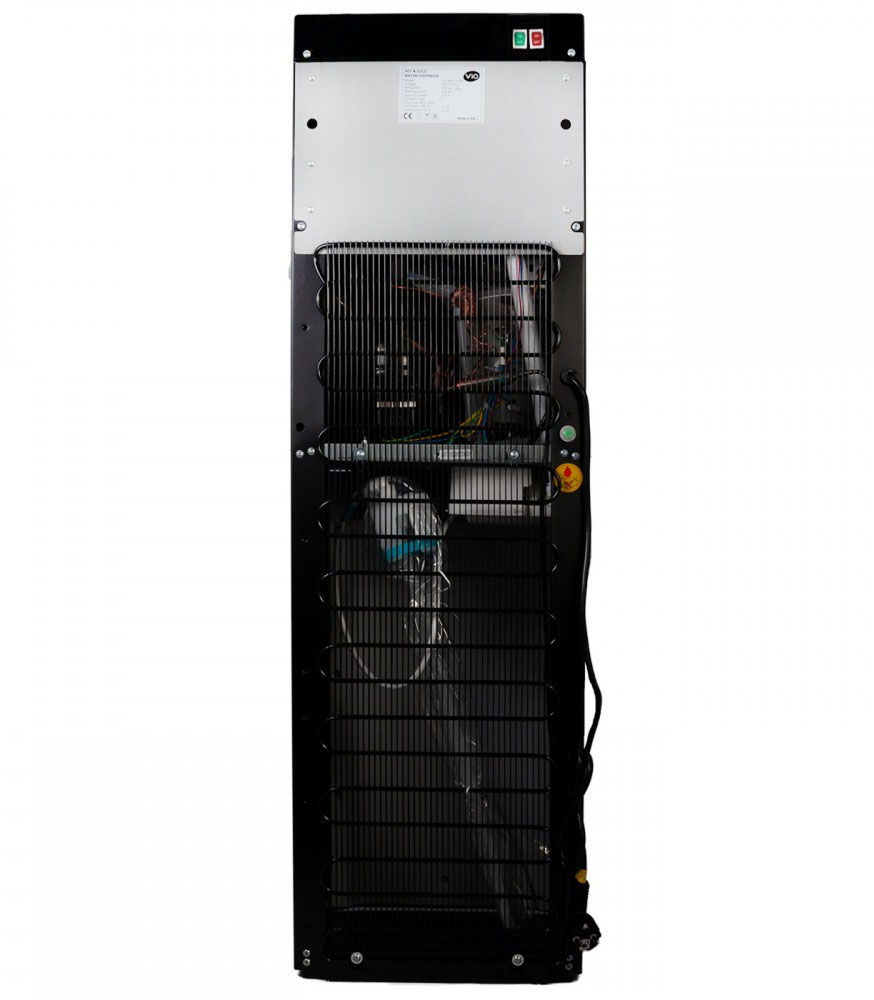 Кулер для воды напольный VIO X601-FCB Black компрессорное охлаждение с нижней загрузкой, черн. ViO - фото 4