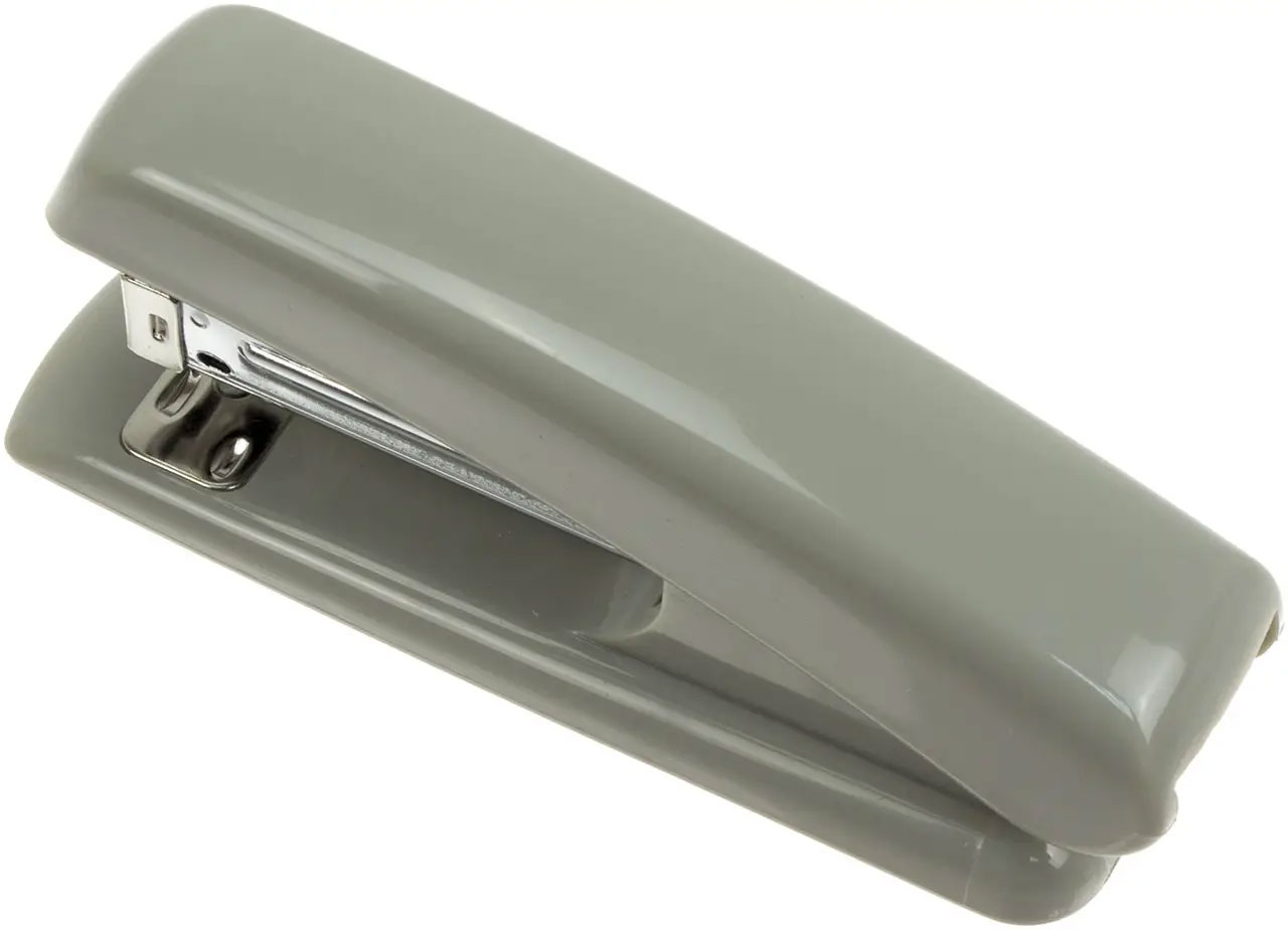 Степлер 24/6, 20л., пластик., сер. Scholz - фото 4