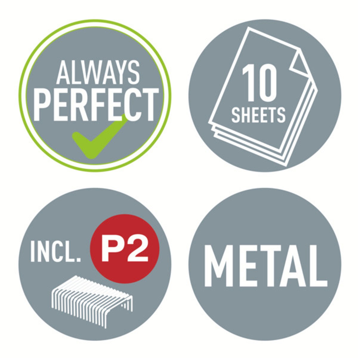 Степлер 24/6, 30л., Wow, метал. бел. LEITZ - фото 3